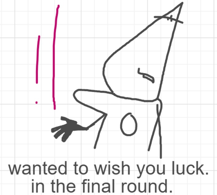 A panel from I've Been Everywhere, Man, episode nine of the Board Boards object show by Furretwalk/WalkingFurret.